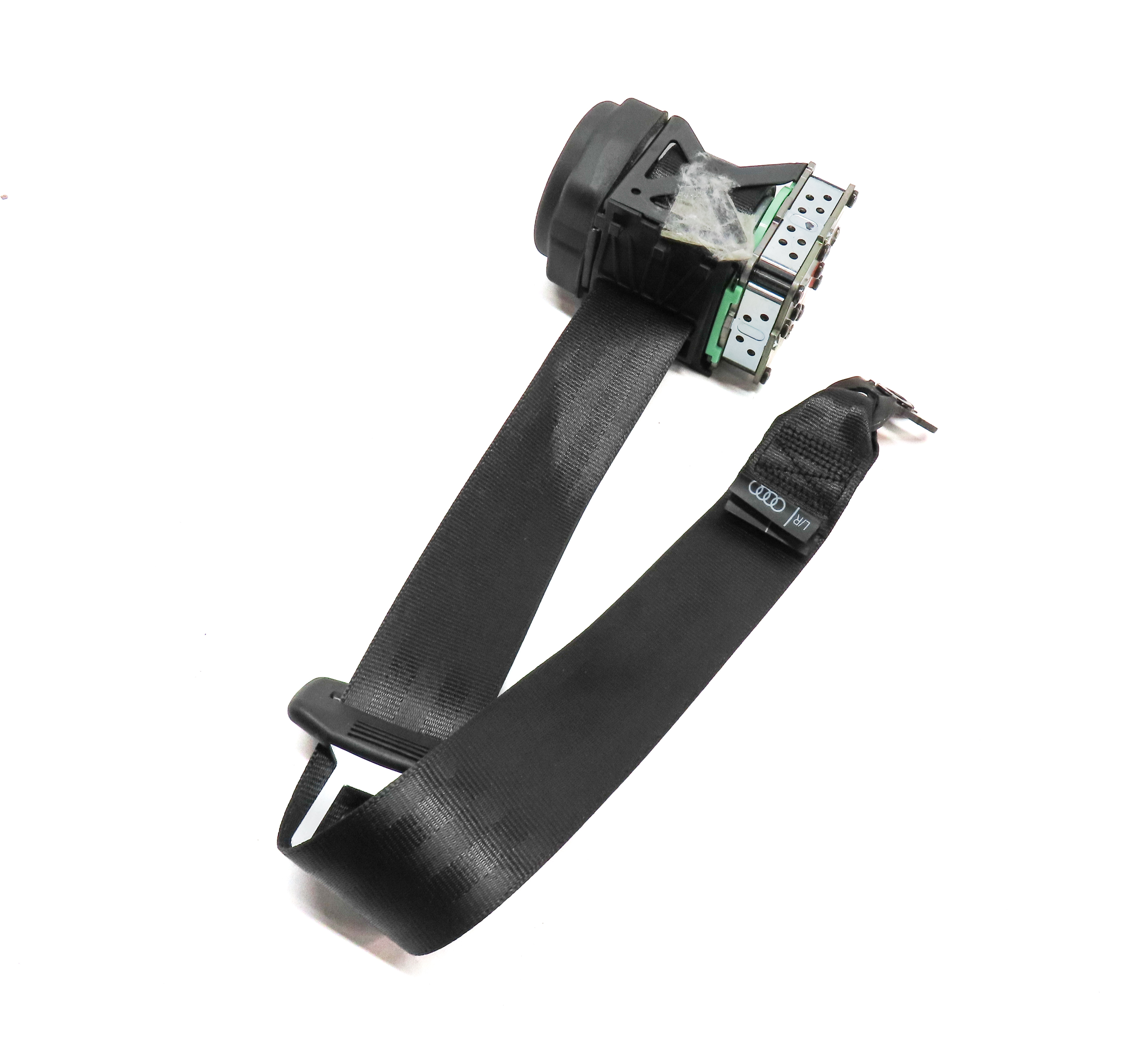 2012 AUDI A6 (C7) REAR RIGHT SEAT SEATBELT BELT RETRACTOR (Black) — exact item pictured
